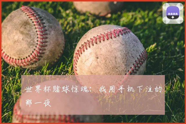 世界杯赌球惊魂：我用手机下注的那一夜